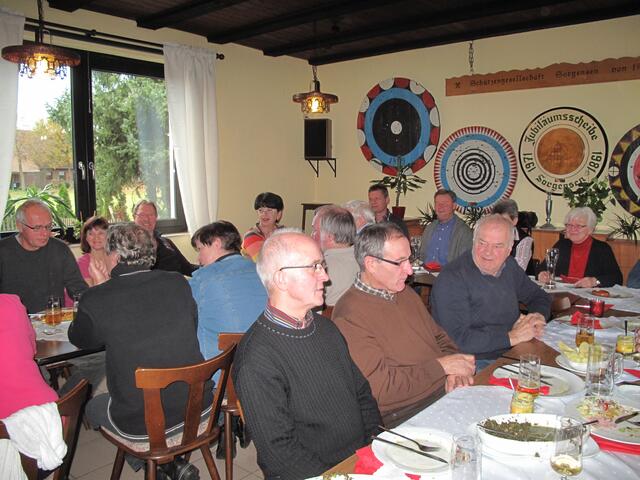 In der Schützenkate in Sorgensen