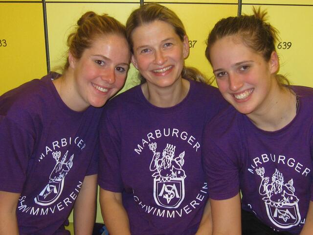 v.l. Jana Bartoschik, Nathalie Richter, Lea Faust