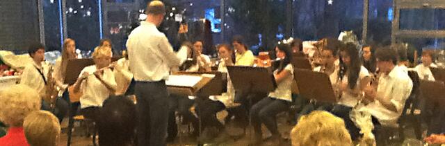 Die Bläserklasse 9.6 der IGS Langenhagen