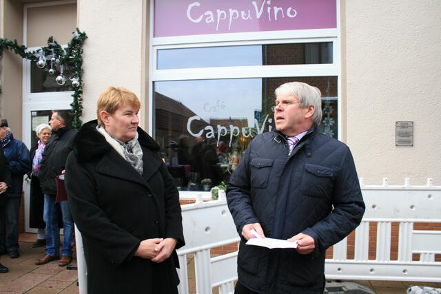 Ortsbürgermeisterin Regine Höft- Bürgermeister Carl- Jürgen Lehrke