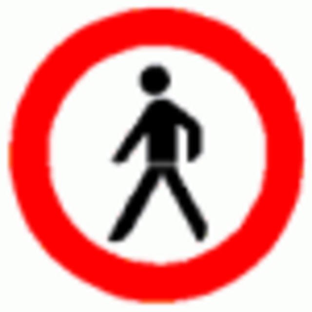 Es hätte dieses Verkehrzeichen an der Straße sein sollen. Denn das Überqueren war lebensgefährlich.