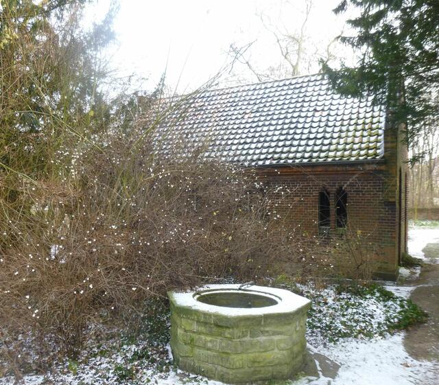 Seitenansicht der Kapelle
