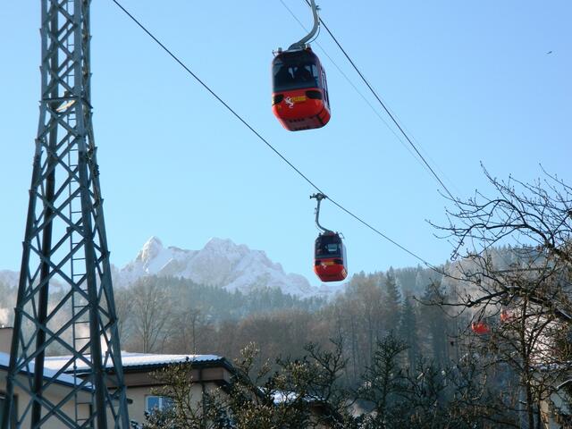 Es geht auf diesen Berg