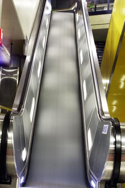 Treppen verschwinden bei der Langzeitbelichtung
