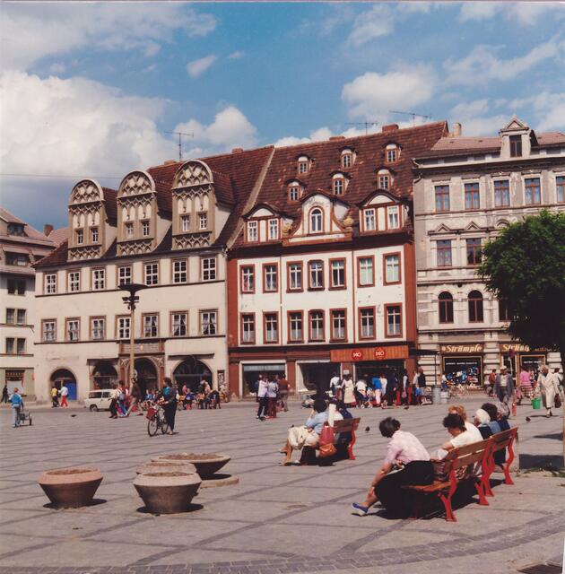Marktplatz Ostseite 1987