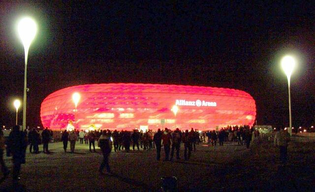 Die Allianz-Arena in München