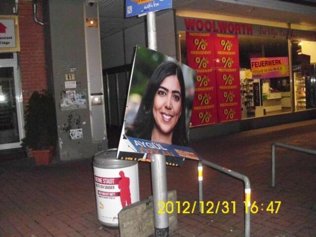 Höhe Woolworth Lister Meile