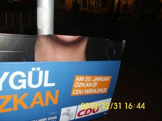 Kurz vor Stadtsparkasse - Filiale