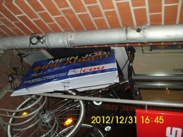 Radständer Stadtsparkasse Lister Meile