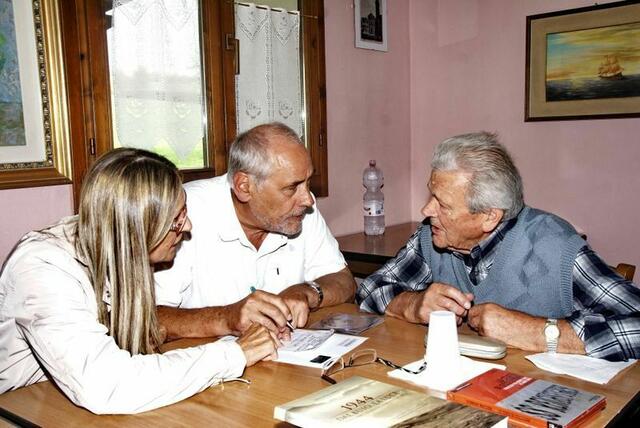 Bruno Laffi. Nahezu seine gesamte Familie wurde am 29.9.1944 durch die deutschen Bestialitäten vernichtet.