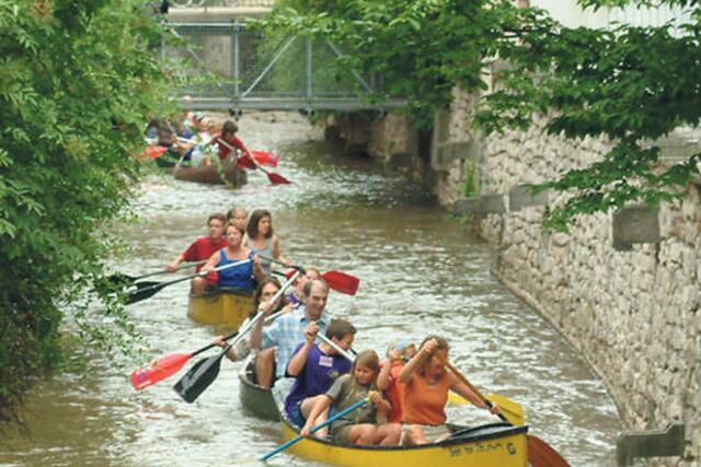 Göttingen: Leine-Innenstadt-Kanal bereichert künftig das touristische Angebot?  Fehlt nur noch die zeitweilige Aufhebung der 7Km-Salzderhelden Sperrstrecke ! | Foto: Göttinger Tageblatt