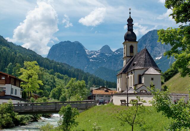 Malerwinkel in Ramsau, Ende