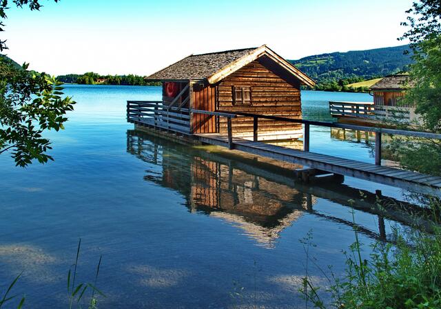 Am frühen Morgen am Schliersee
