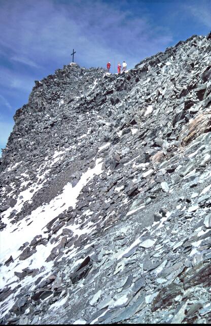 Auf dem Allalinhorngipfel