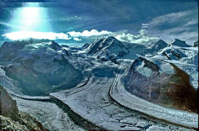 Das Monte Rosa-Massiv