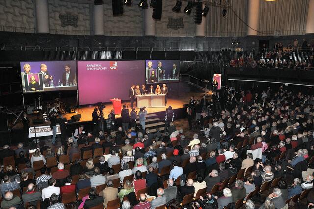 Voll besetzt: Kuppelsaal des HCC in Hannover.