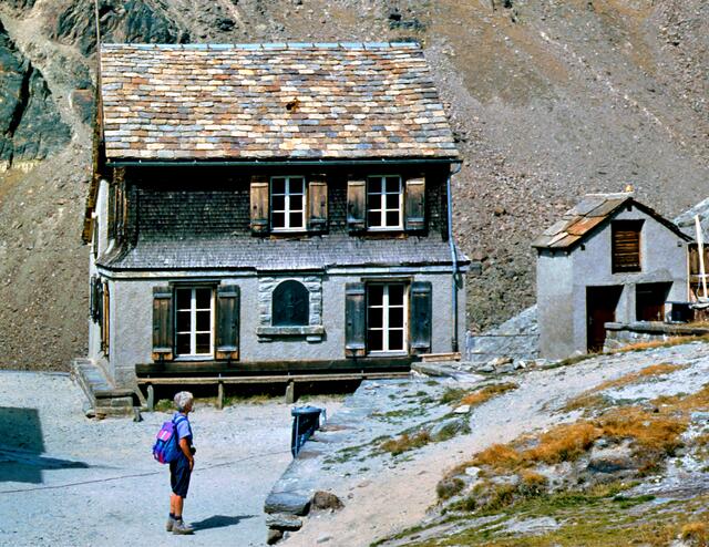 An der Weissmies Hütte