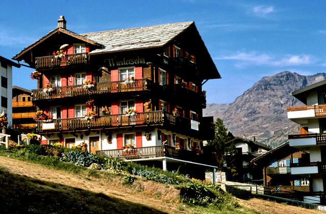 Alte Pension in Saas Fee