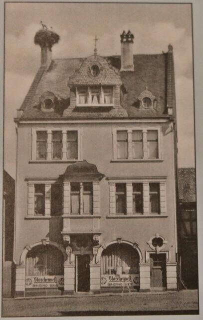 Kalenderblatt SEPTEMBER - Das im Jahre 1908 erbaute Haus auf der Südostseite des Marktplatzes.