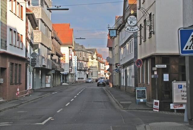 Auch heute sind die beiden Gasthäuser in der Borngasse noch vorhanden.