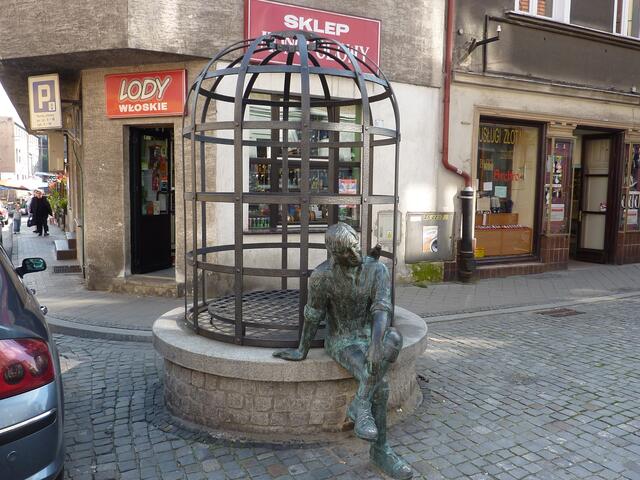 Brunnen, Fußgängerzone