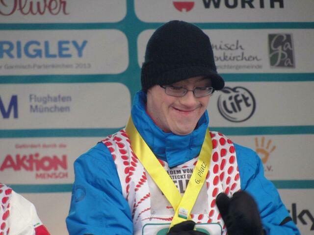 Jörg Hillenmeyer bei der Siegerehrung