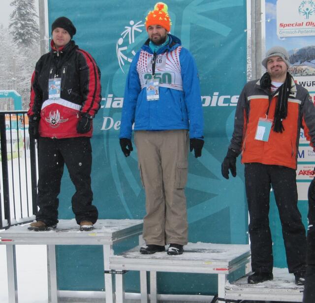 Wolfgang Gunzelmann freut sich über Silber