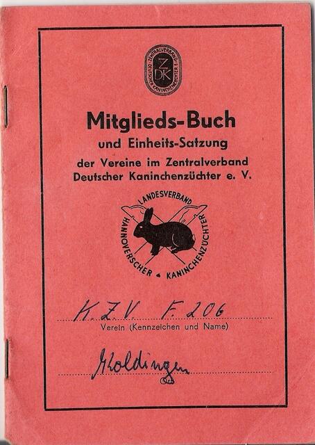 Das Mitglieds-Buch des Vereins F206