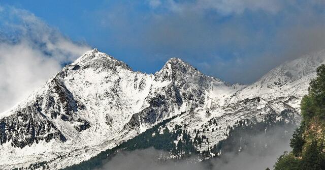 Neuschnee im September