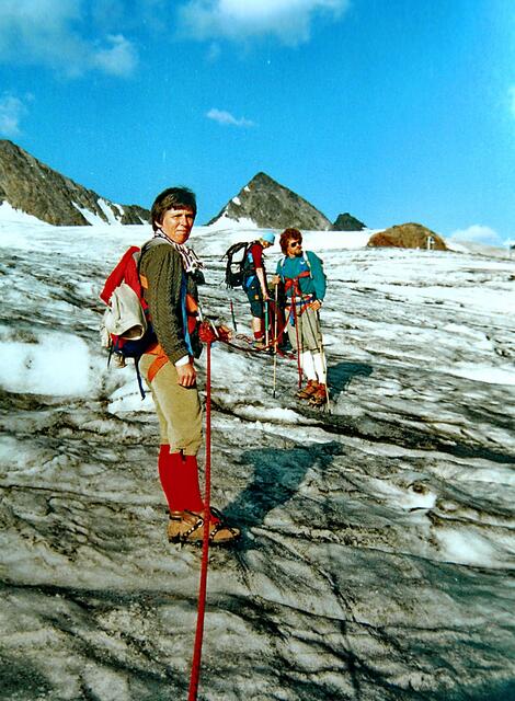 Auf dem Gletshcher zum Zickerhütl