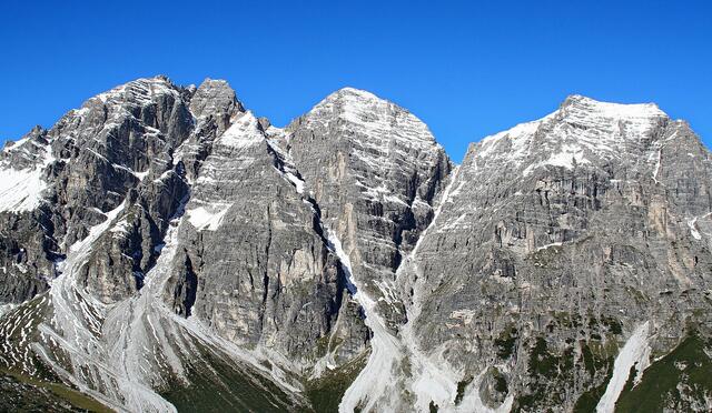Die Ochsenwände vom Kreuzjoch