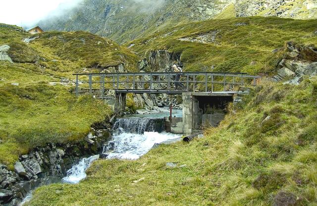 Kurz vor der Franz Senn Hütte