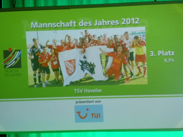 Die jubelnden Havelser.