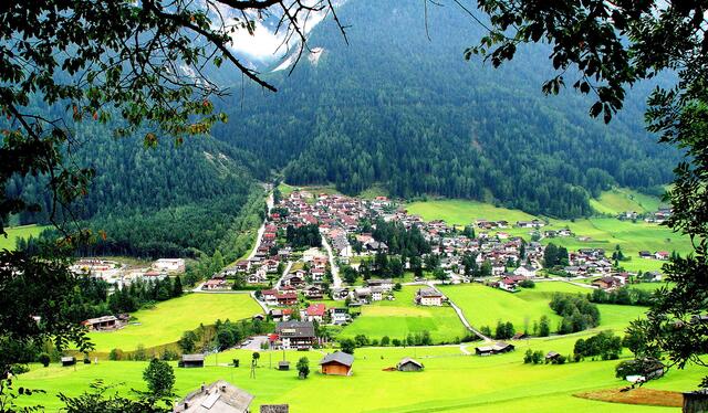 Blick auf Fulpmes