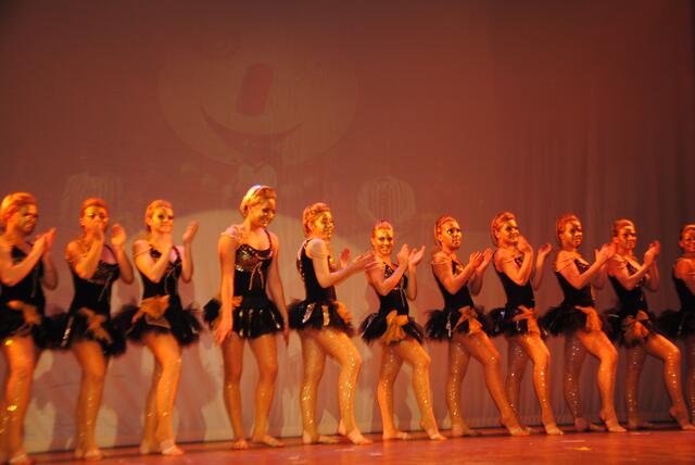 Die Mädchen erhielten viel Beifall