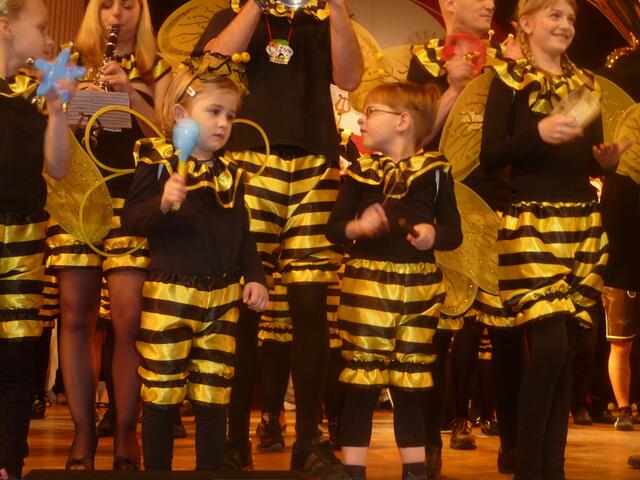 Nicht ganz einfach als Biene Maja....