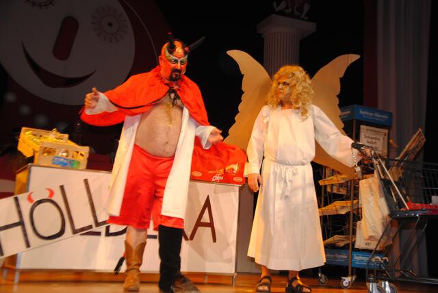 Teufel Oliver Reiser und Engel Reinhold Dempf lästerten wieder über "Gott und die Welt"