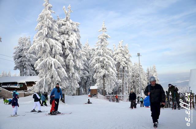 An der Skipiste