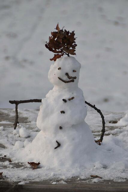 Klein aber fein...  Mit Kopfputz ca. 40 cm "groß"...;))