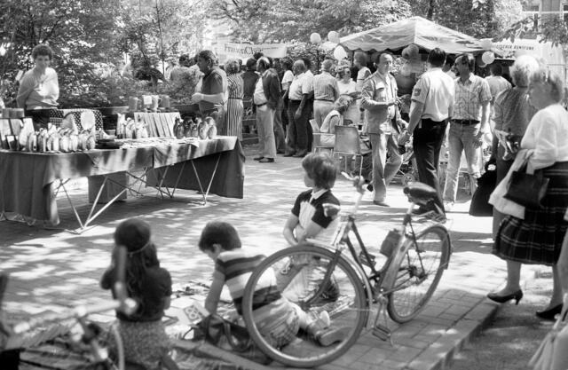 Viel Aktion: Straßenfest zur 1000-Jahr-Feier.