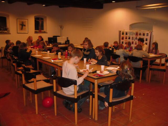 Gemeinsames Abendessen