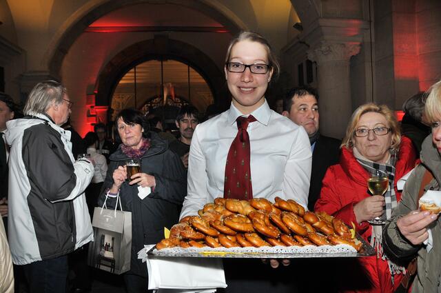 Und es gab auch was für hungrige Mägen.