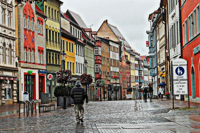 Zurück in der Jakobsstraße