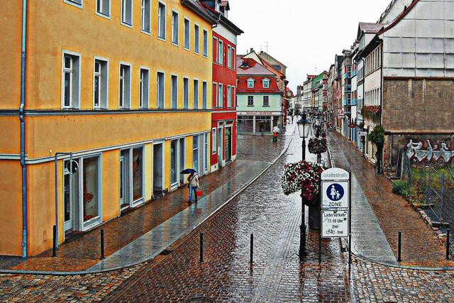 Die Jakobsstraße, bekannt auch als Boulevard