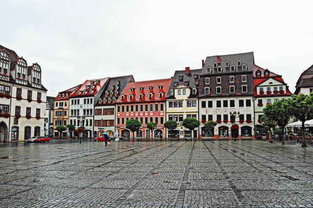 Der Marktplatz - Ausgangspunkt für den 2. Teil unseres kleinen Streifzugs