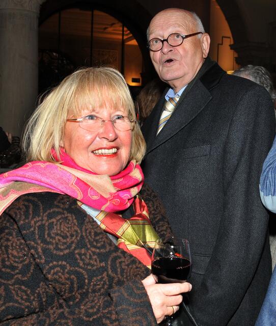 Ministerin a.D. Heidrun (Heidi) Merk und Alt-OB Herbert Schmalstieg.