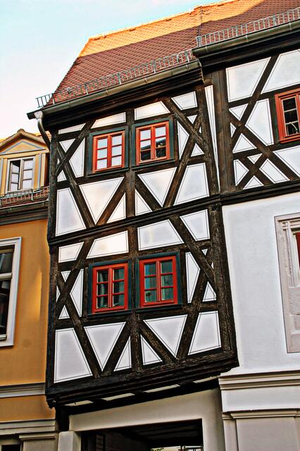 Beeindruckendes Fachwerk