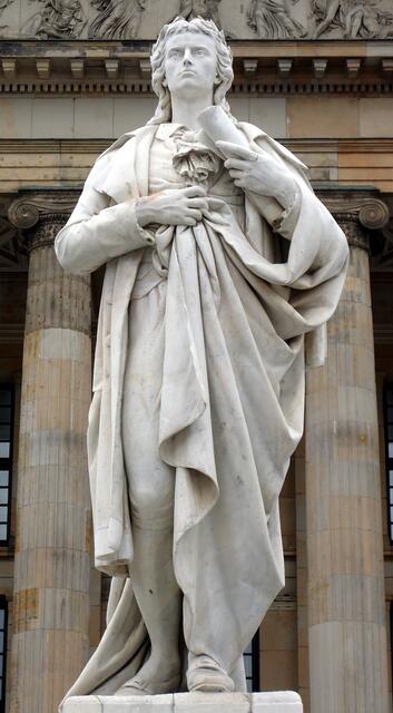 Schiller-Denkmal vor dem Konzerthaus am Gendarmenmarkt (Foto: Katja Woidtke)