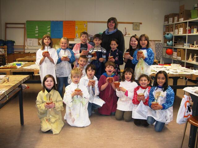 Grundschule Garbsen-Mitte mit der Klasse 2 b