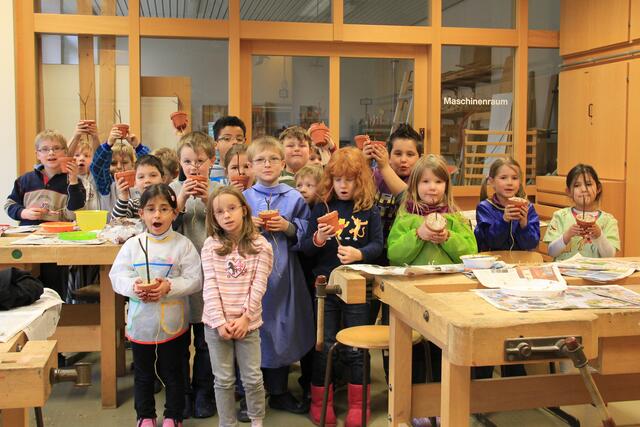 Zwei Klassen der Grundschule James Krüss aus Garbsen Berenbostel nahmen am Projekt freudig teil.